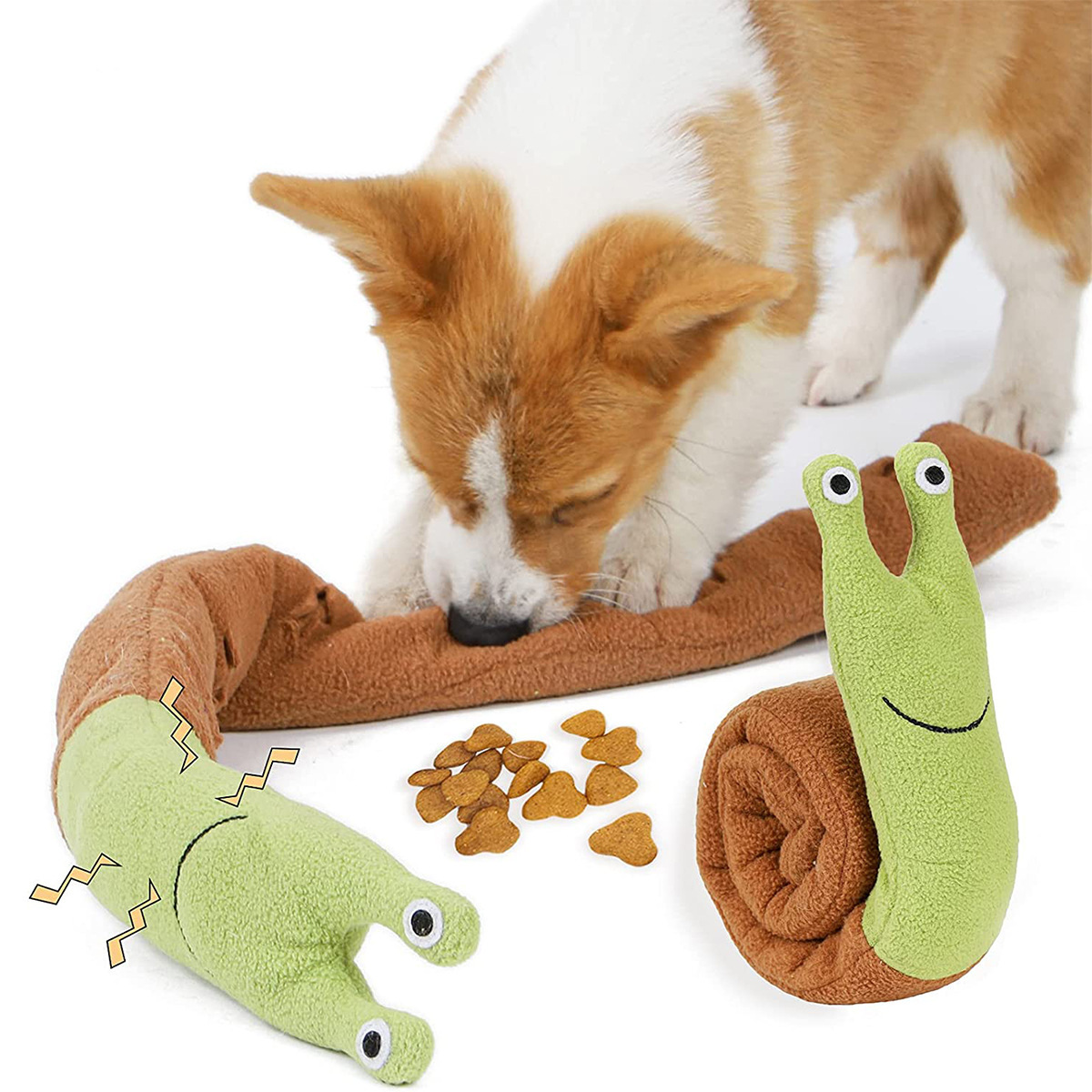 Snuffle Mat For Dogs - Dog Cat Snail Sniffing Puzzle Toy