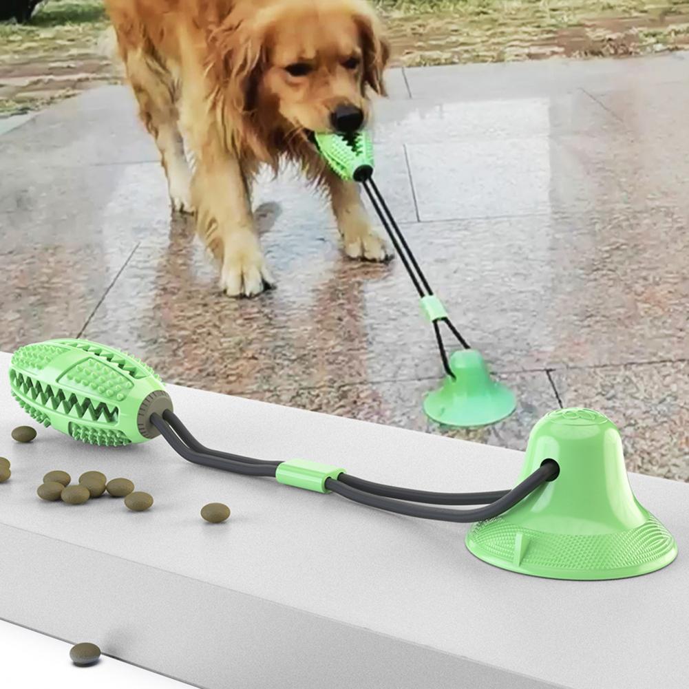 Dog Chew Toys for Aggressive C - Suction Cup Dog Tug Toy 评论和价格