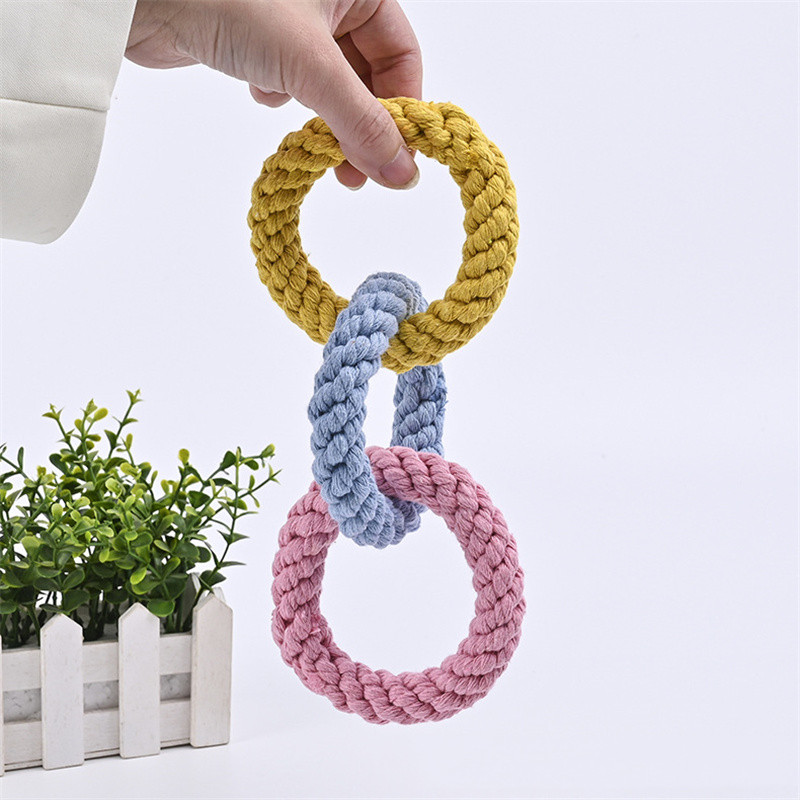 1pc Large Tough Chew Toys for  - Dog Rope Toy Aggressive Chewers 评论和价格