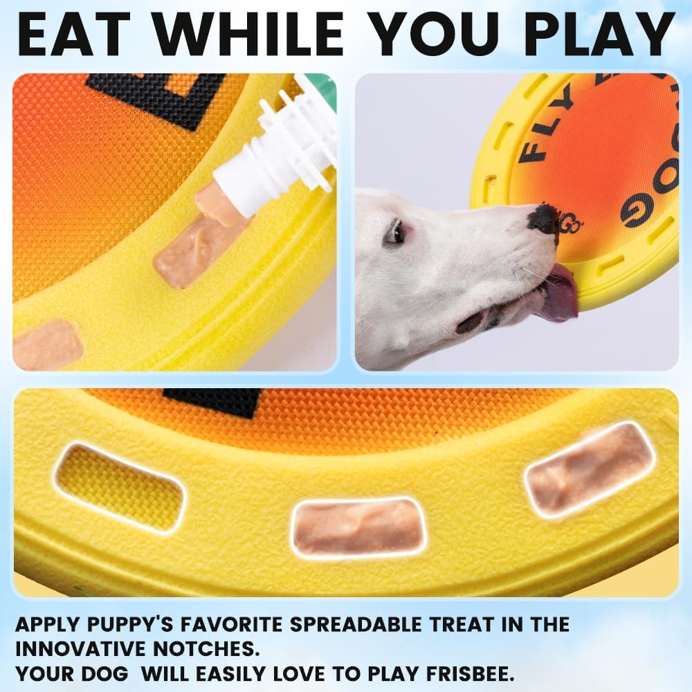 Durable Dog Flying Disc Dog Fl - Flying Disc Dog Training Toy 评论和价格