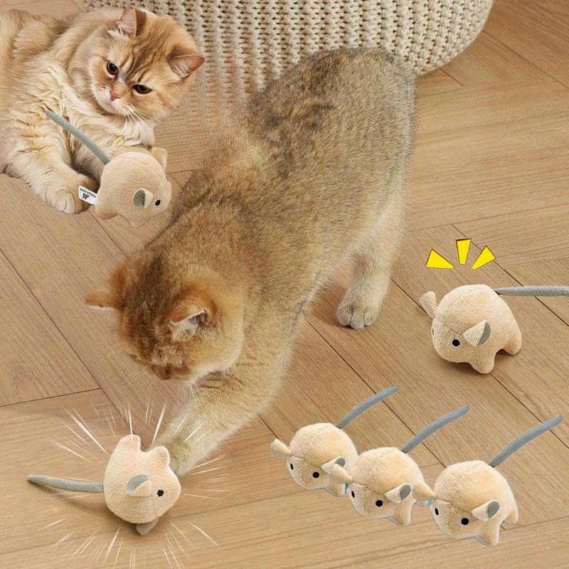 Electric Plush Mouse Catnip Ca - Catnip Interactive Plush Mouse 评论和价格