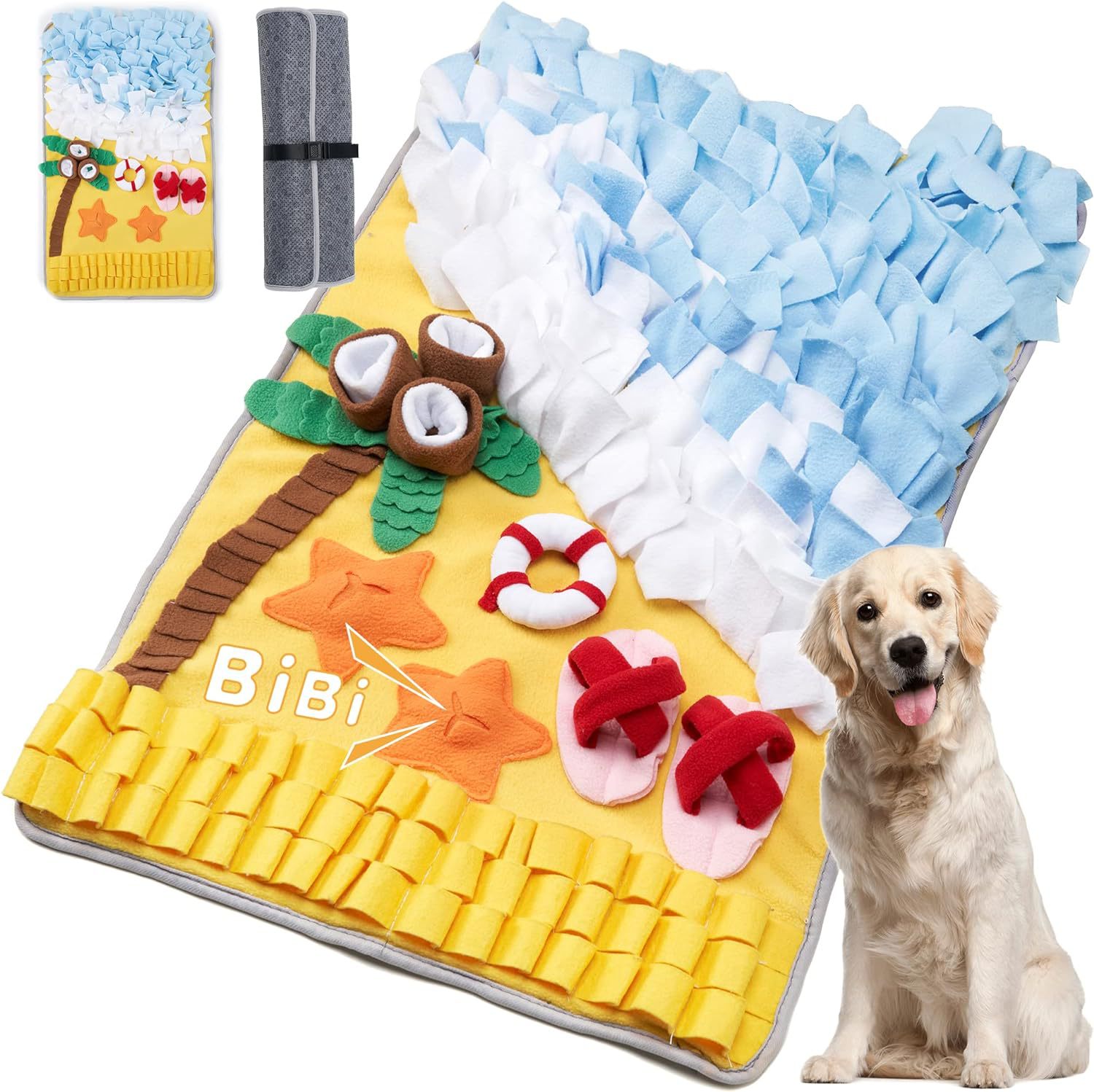 New Pet Sniffing Mat Dog Train - Snuffle Mat For Dogs 评论和价格