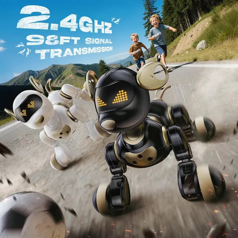 Smart Remote Control Robot Dog - Dog Toys 评论和价格