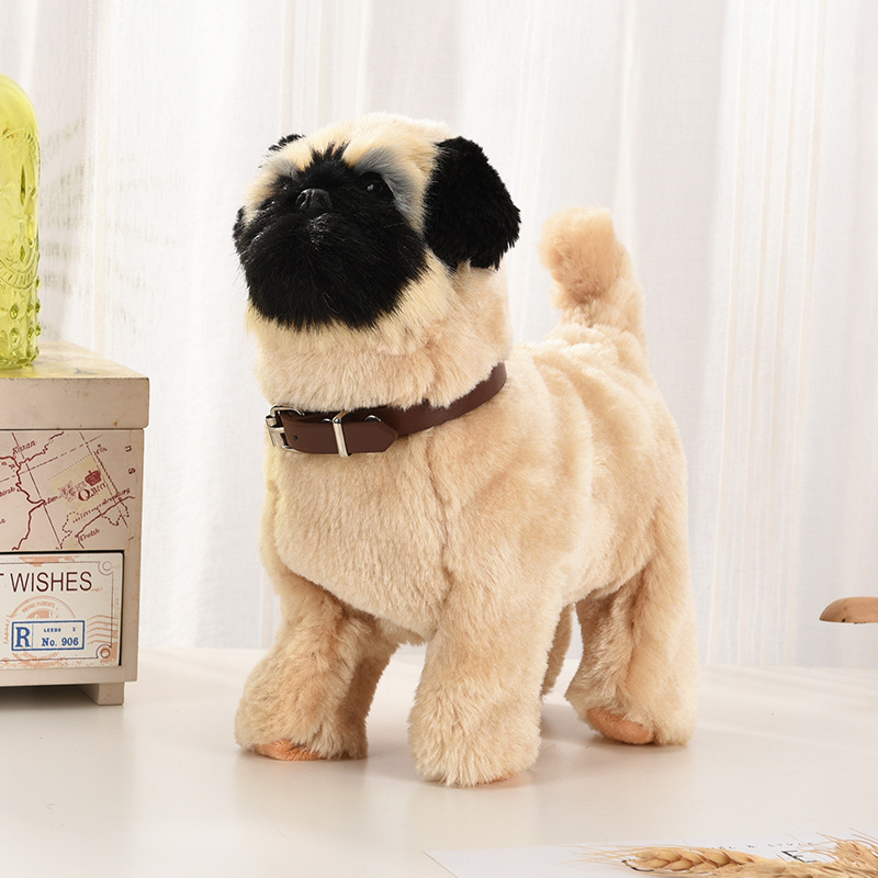 Electronic Plush Dog Toys Inte - Interactive Squeaky Plush Dog Toy 评论和价格