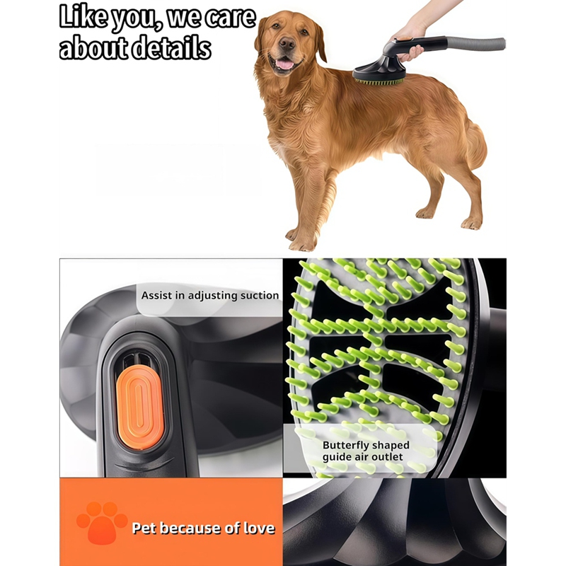 Shedding Brush Vacuum Attachme - Pet Grooming 评论和价格